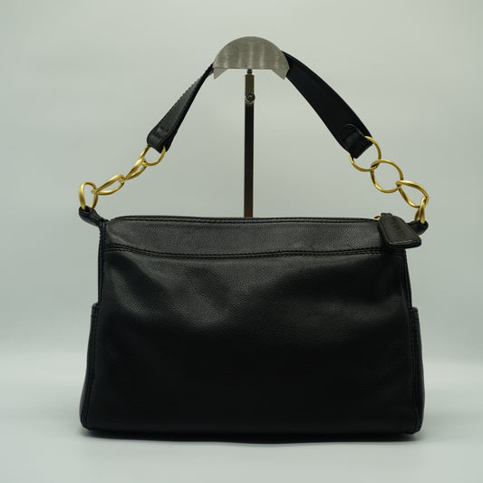 Chanel	CC Mania Shoulder Bag Black Small GHW