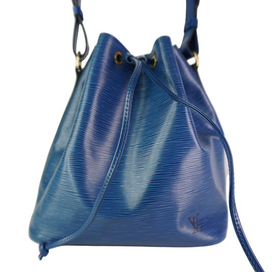 Louis Vuitton	Noe Epi Leather Blue