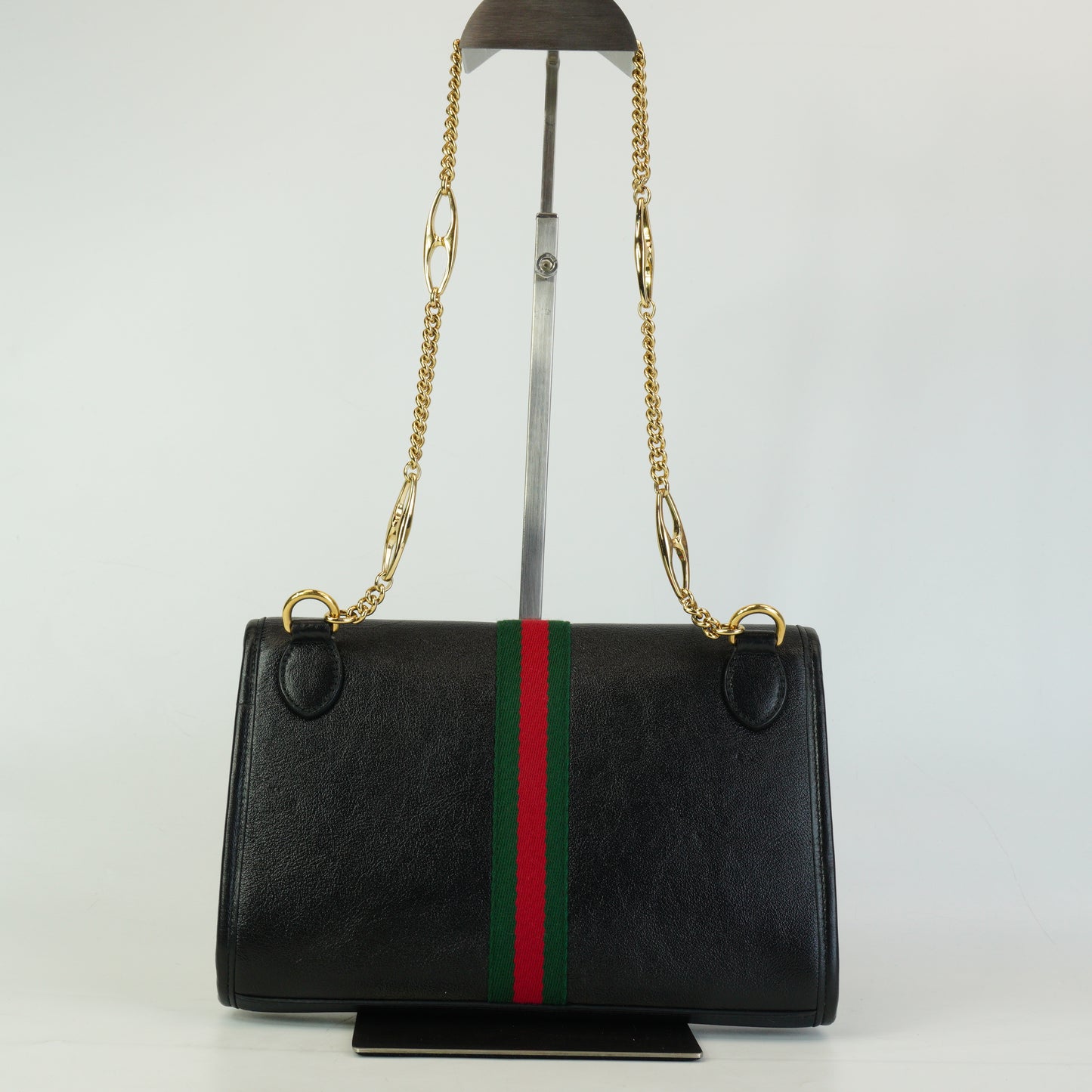 Gucci	Rajah Shoulder Bag Black  Small GHW