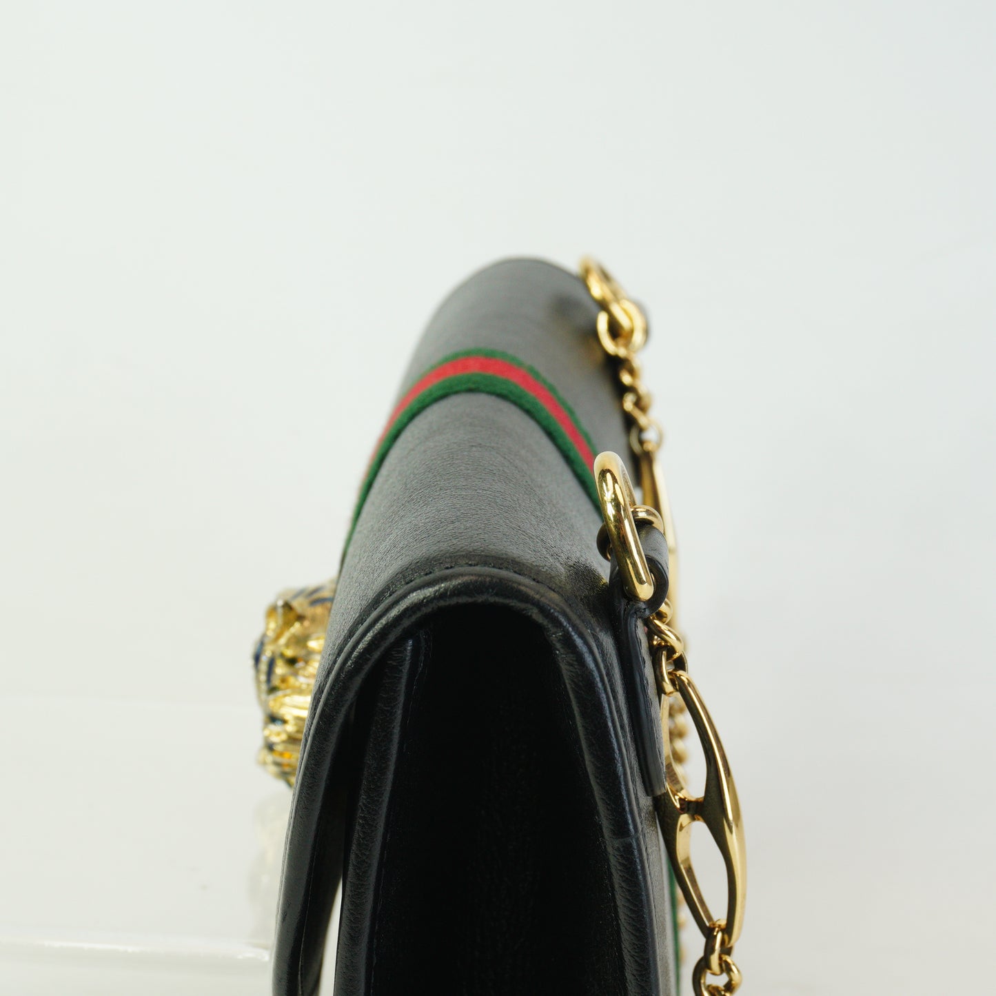 Gucci	Rajah Shoulder Bag Black  Small GHW