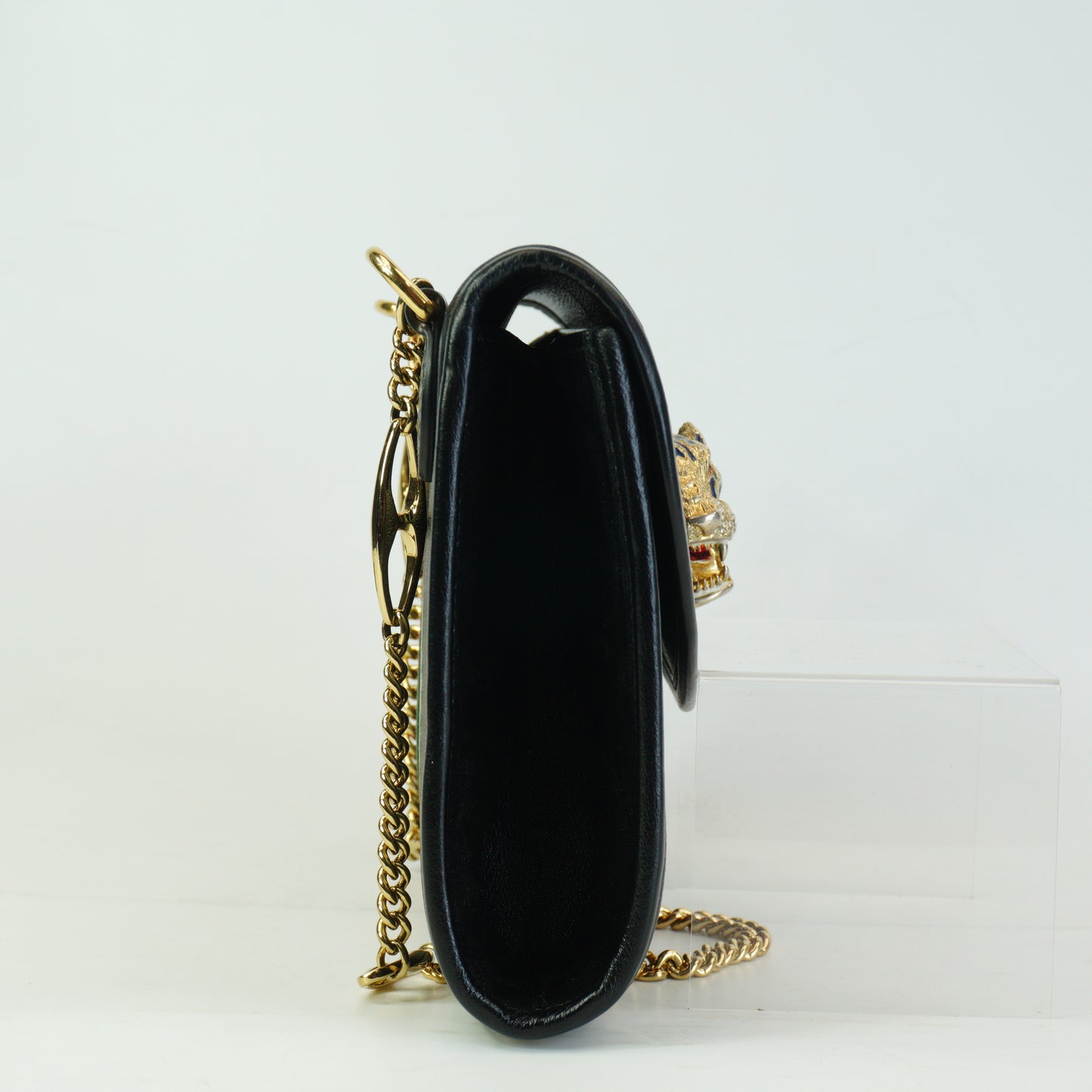 Gucci	Rajah Shoulder Bag Black  Small GHW