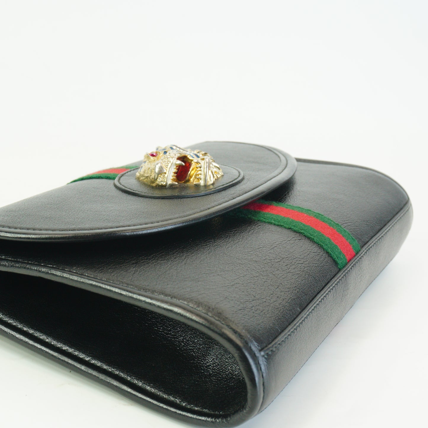 Gucci	Rajah Shoulder Bag Black  Small GHW