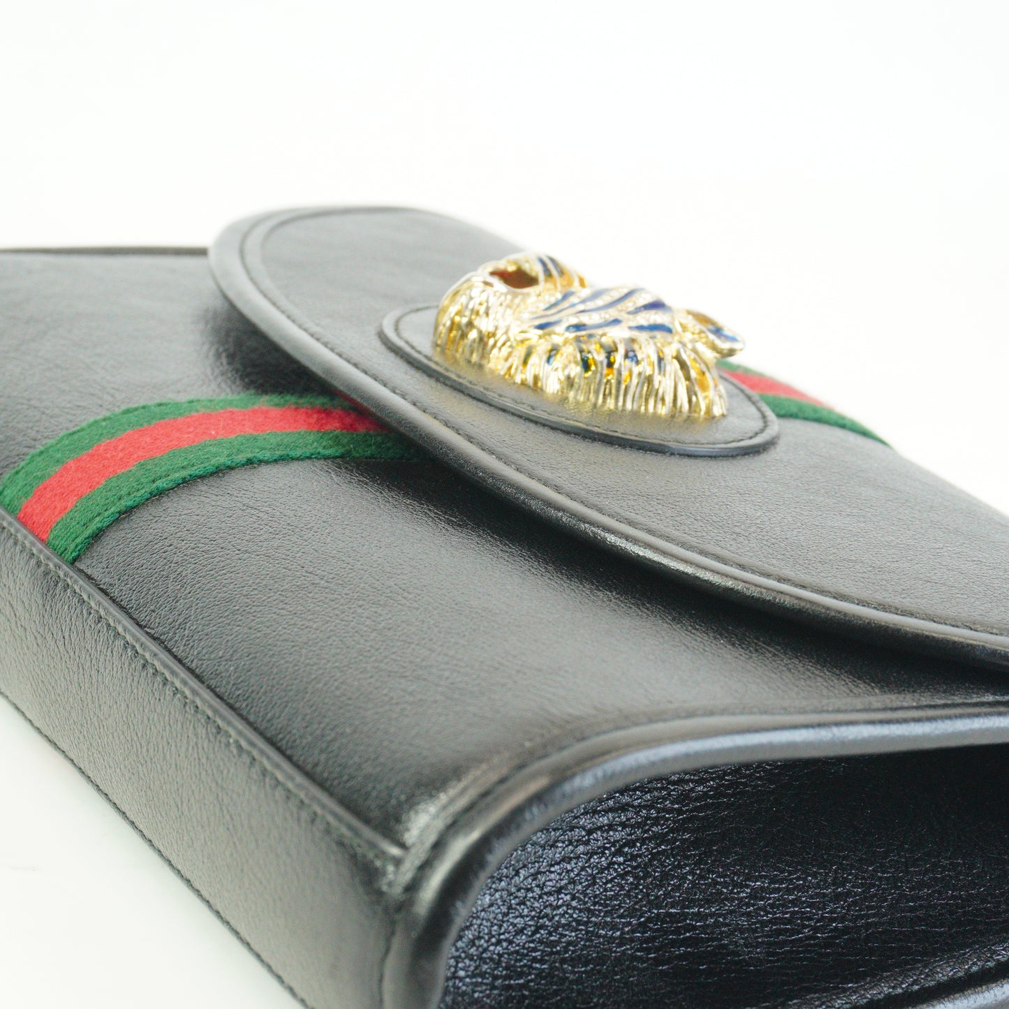 Gucci	Rajah Shoulder Bag Black  Small GHW