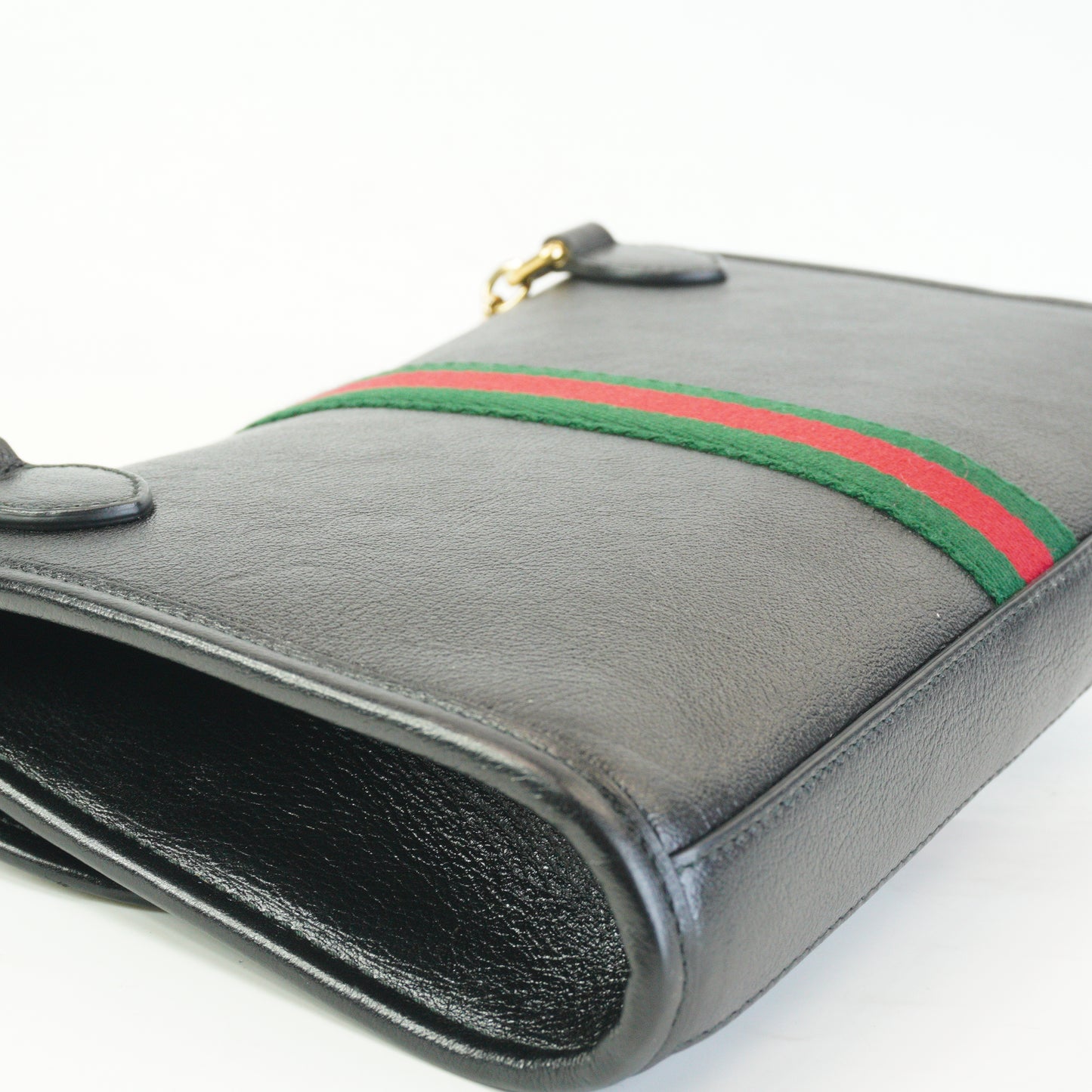Gucci	Rajah Shoulder Bag Black  Small GHW