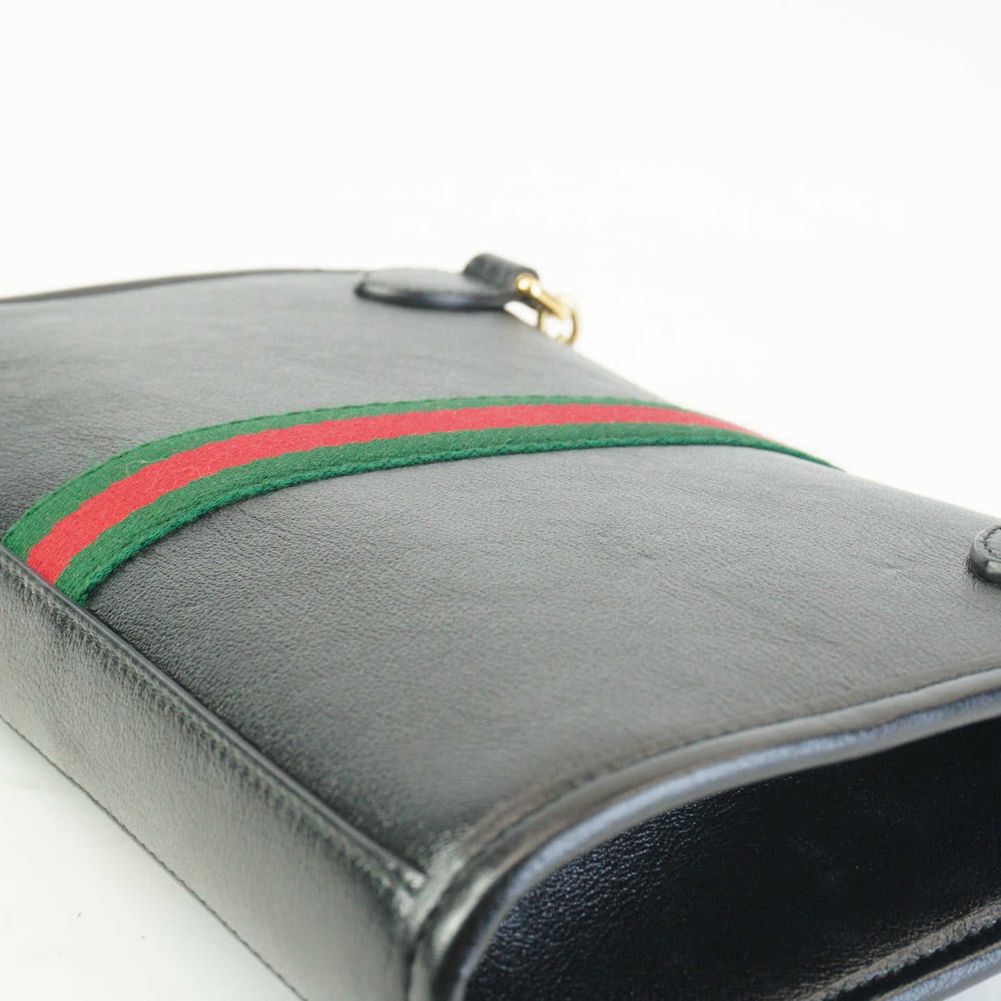 Gucci	Rajah Shoulder Bag Black  Small GHW