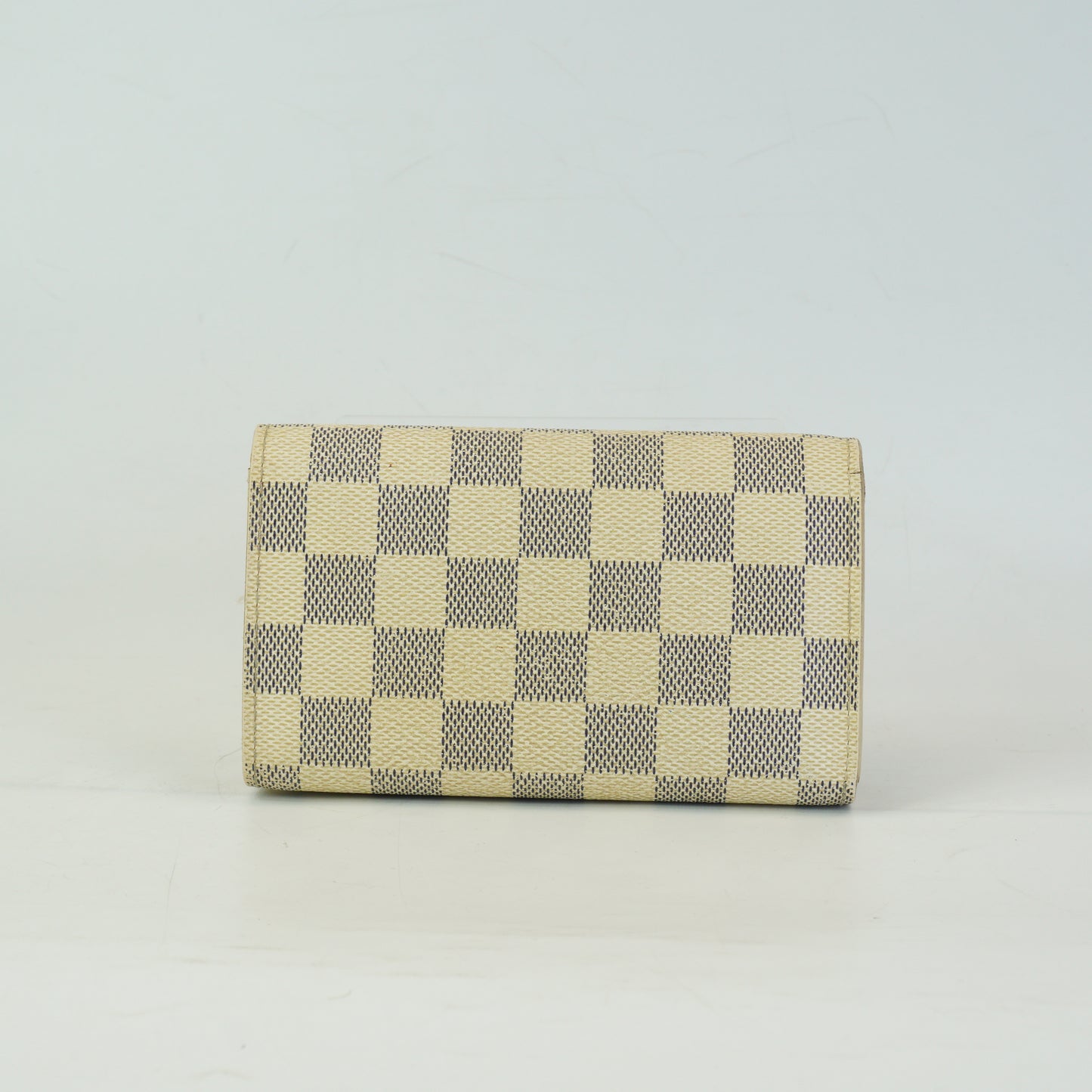 Louis Vuitton	Damier Azur  Canvas Wallet GHW