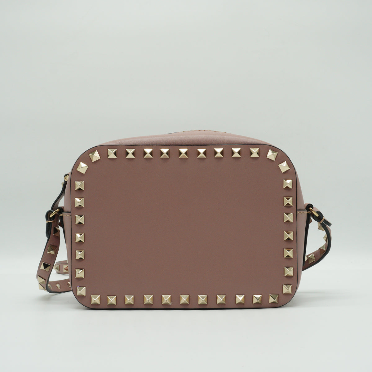 Valentino	Garavani rockstud Camera Bag Small Water Rose GHW