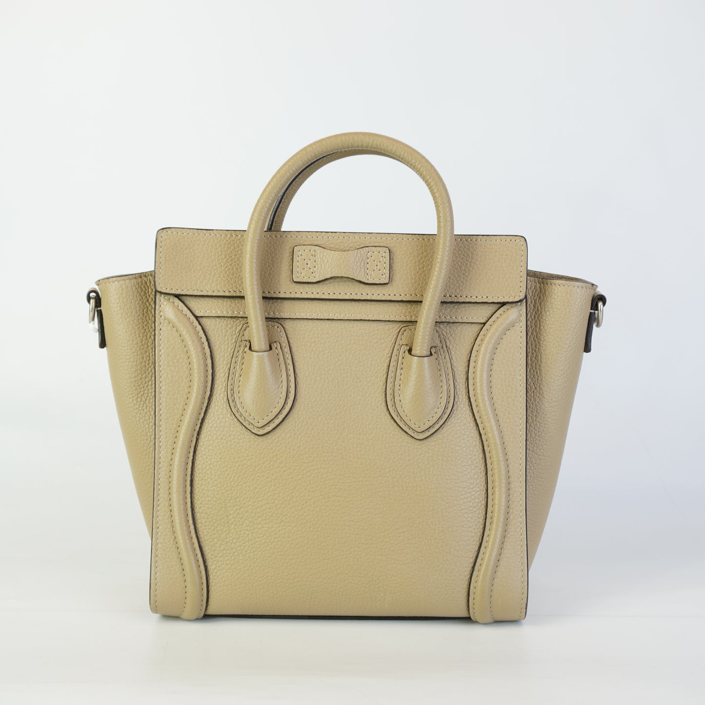 Celine Luggage Nano Tote Beige