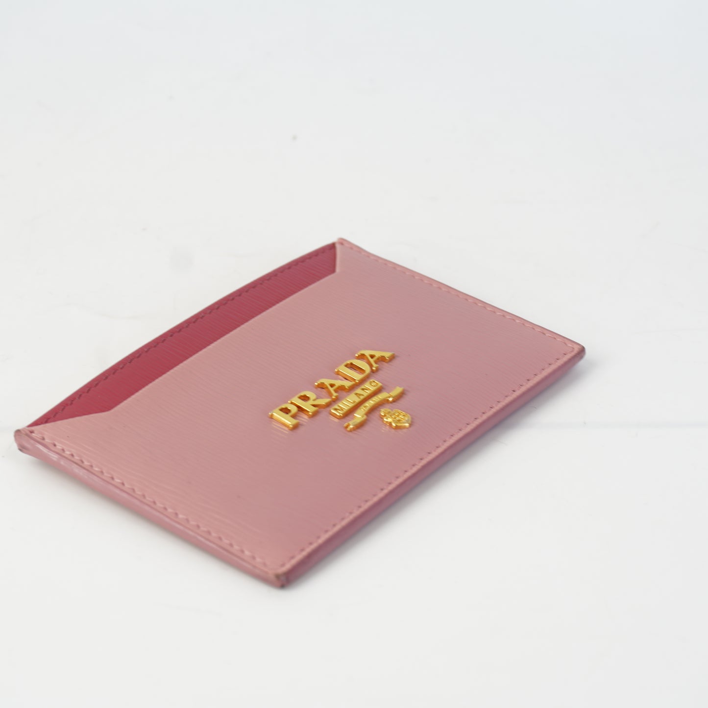 Prada Vitello Move Card Holder Pink