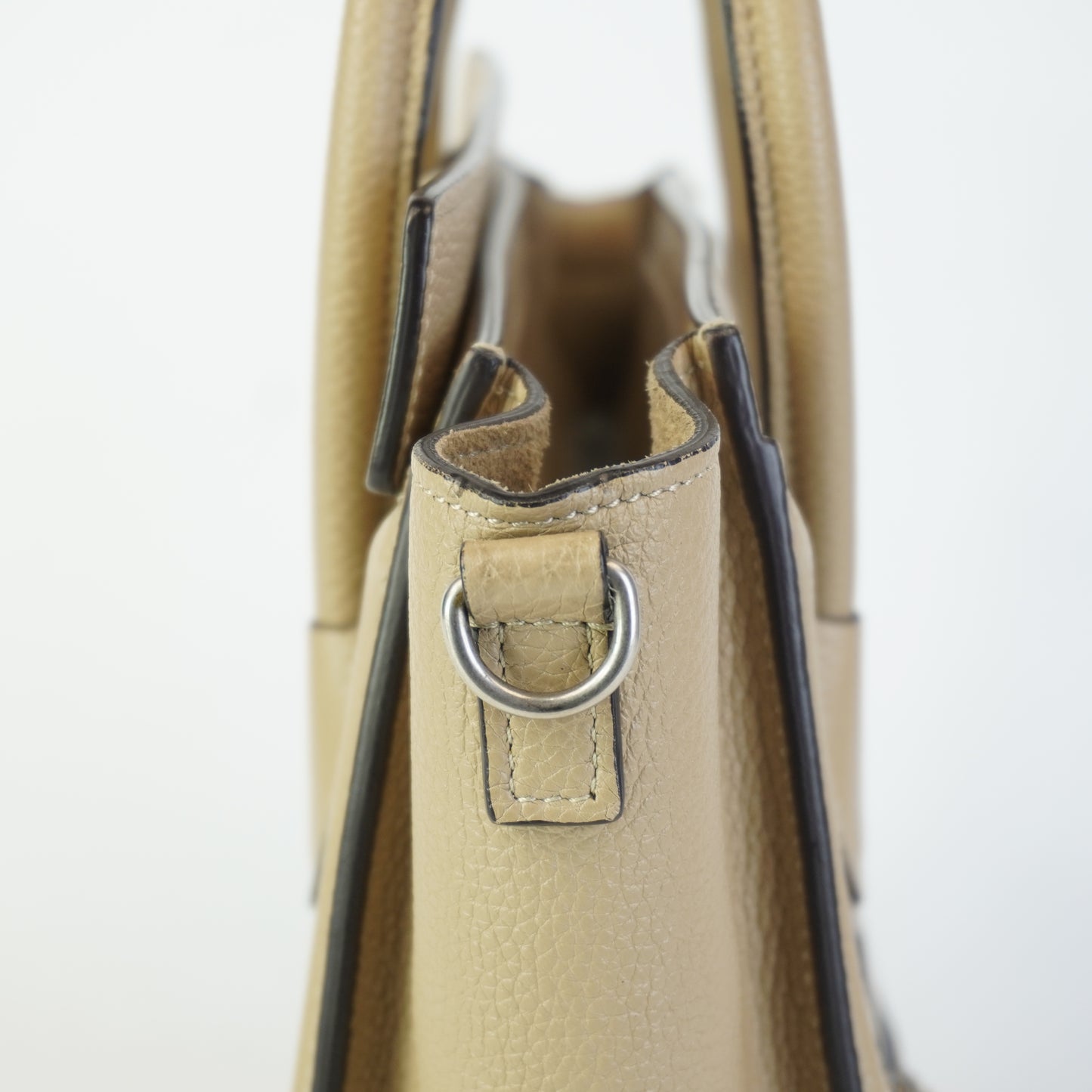 Celine Luggage Nano Tote Beige