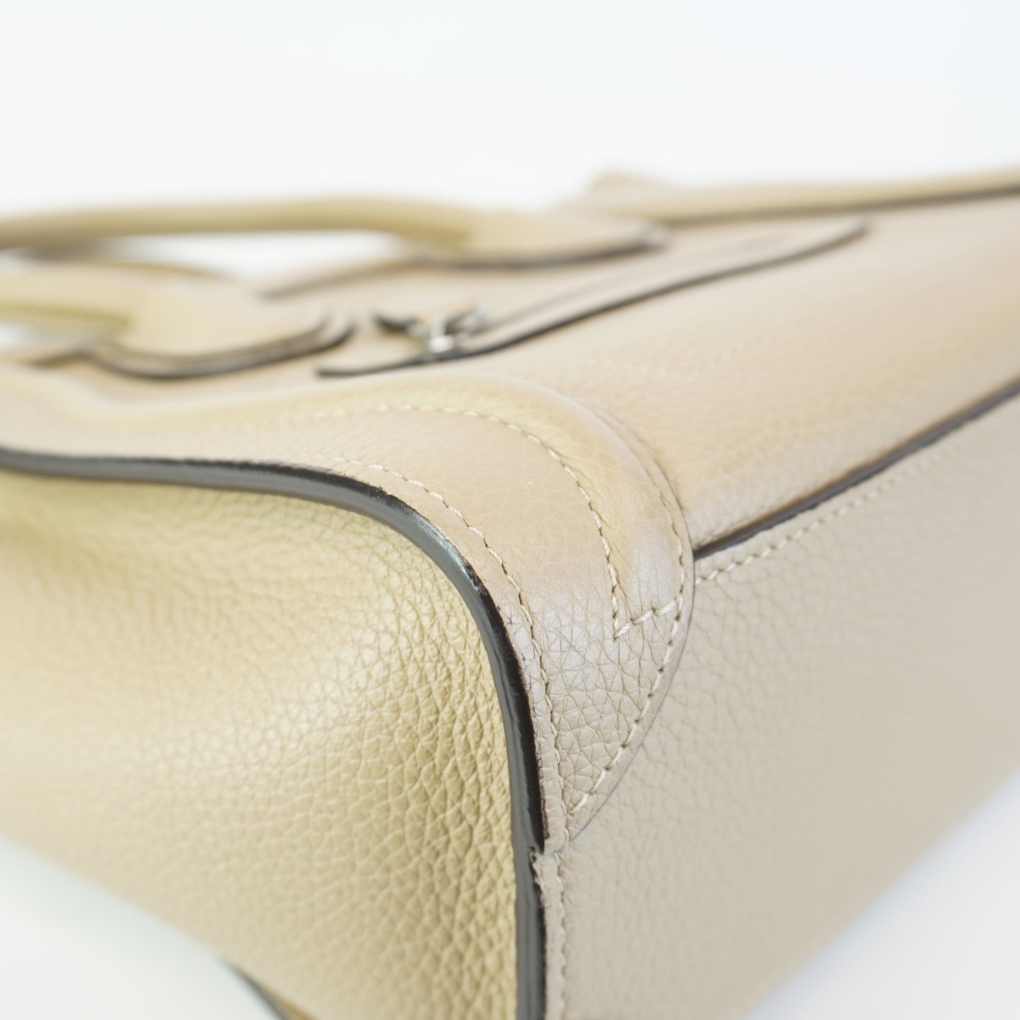 Celine Luggage Nano Tote Beige