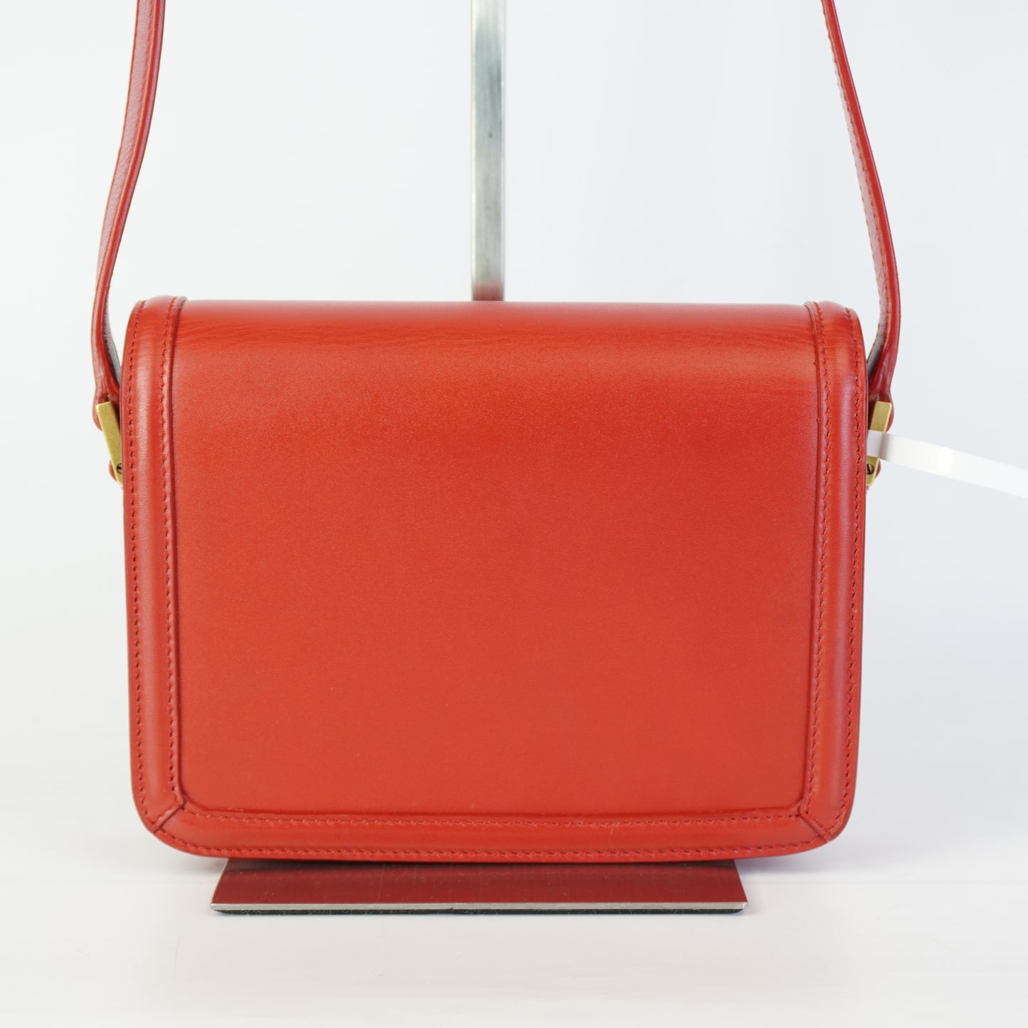 YSL	Solferino Satchel Small Red GHW