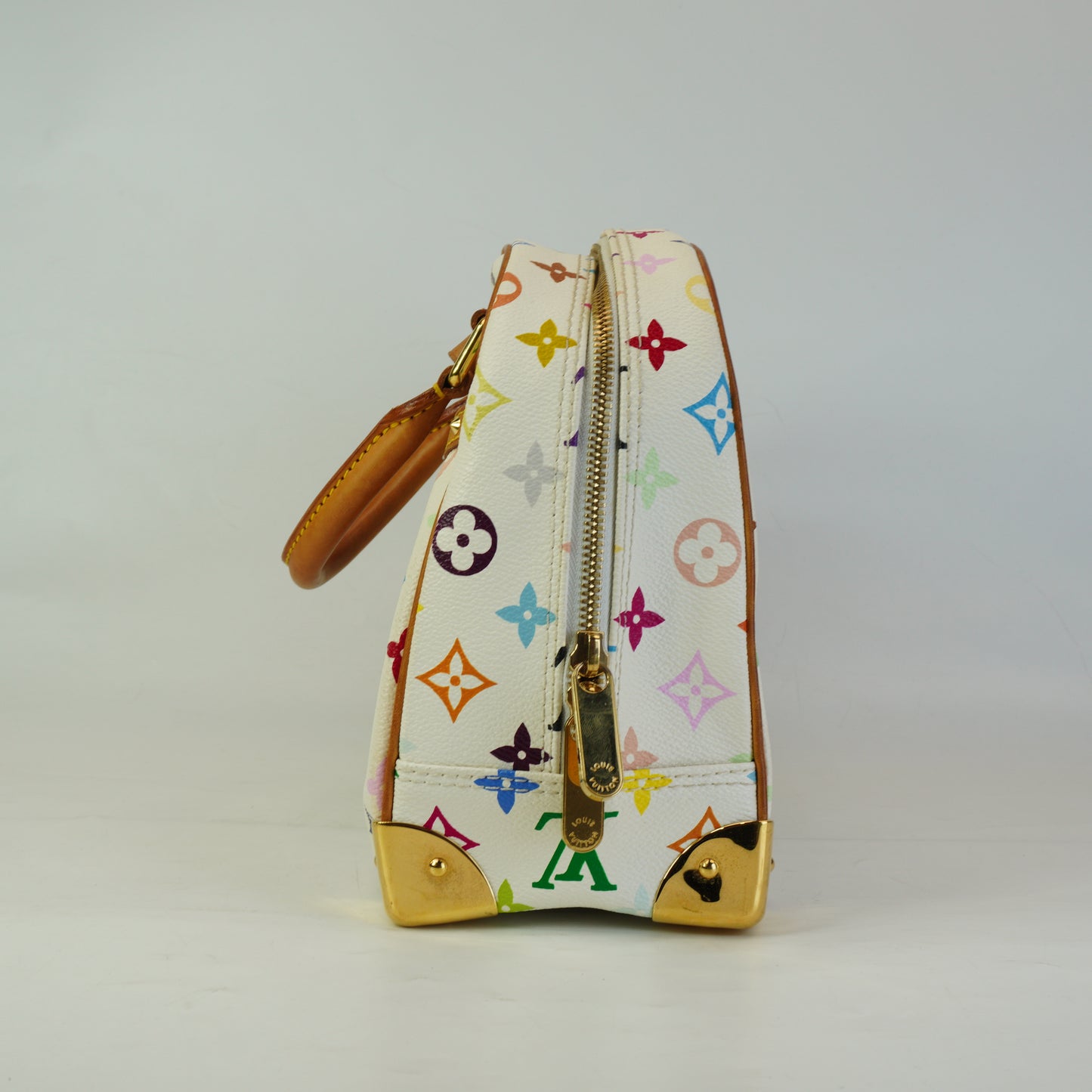 Louis Vuitton	Takashi Murakami Multicolor Trouvile Medium GHW