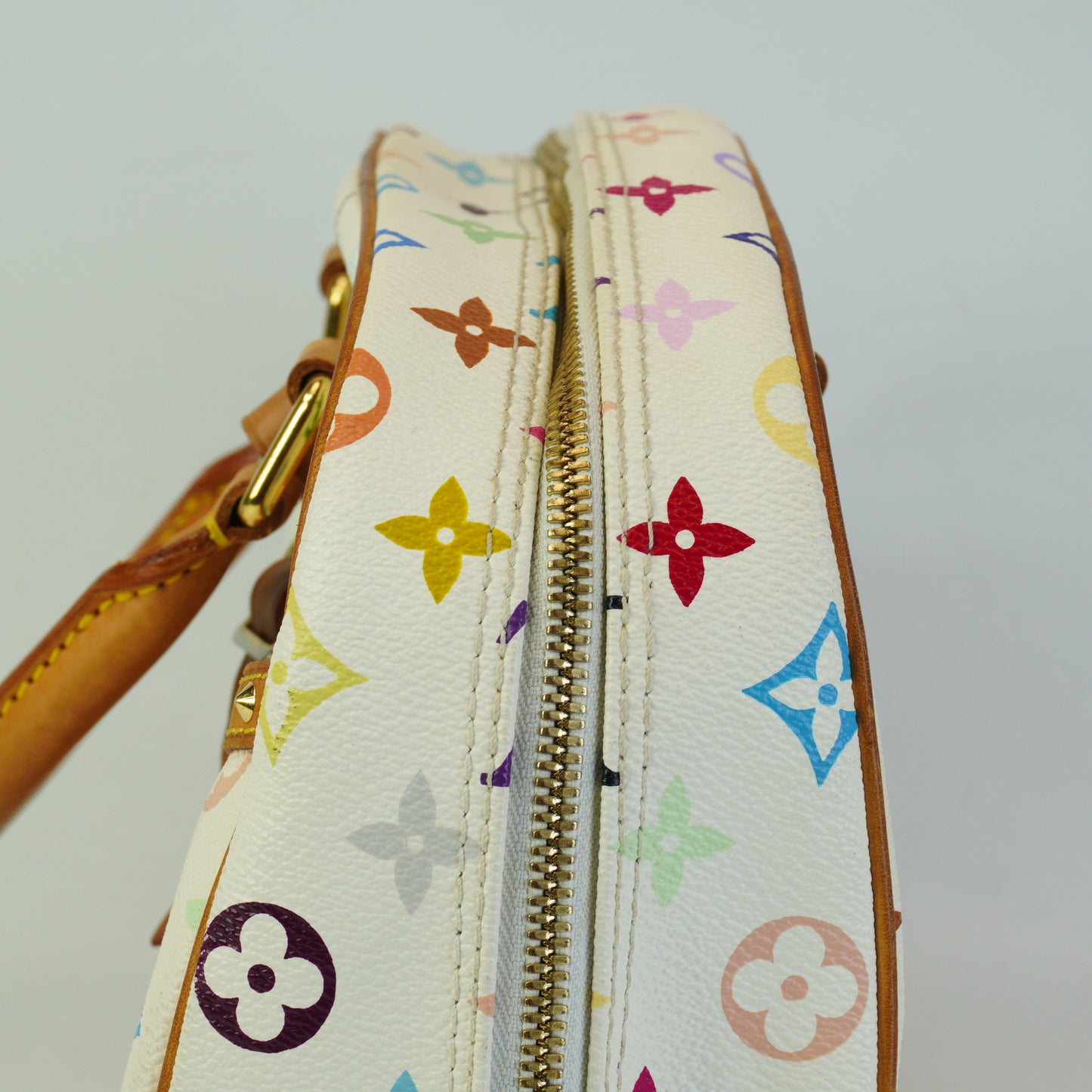 Louis Vuitton	Takashi Murakami Multicolor Trouvile Medium GHW