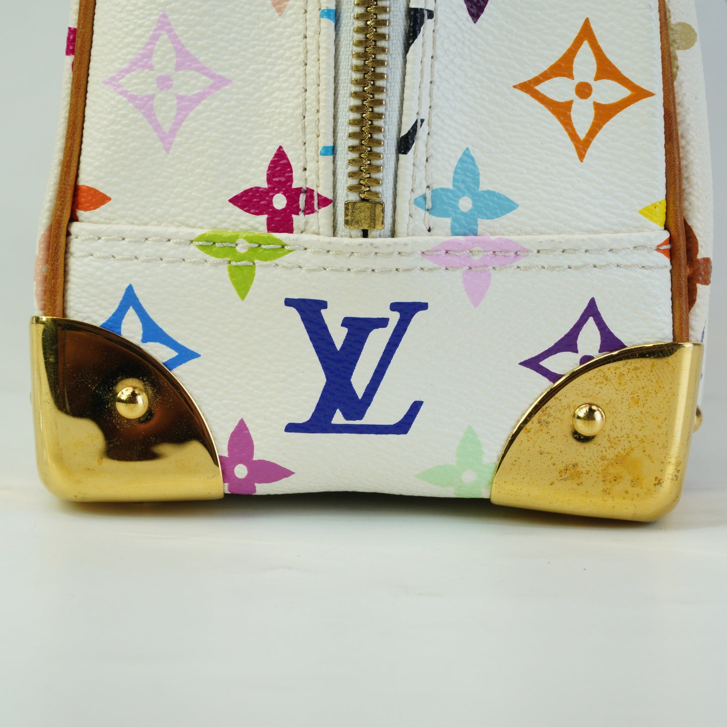 Louis Vuitton	Takashi Murakami Multicolor Trouvile Medium GHW