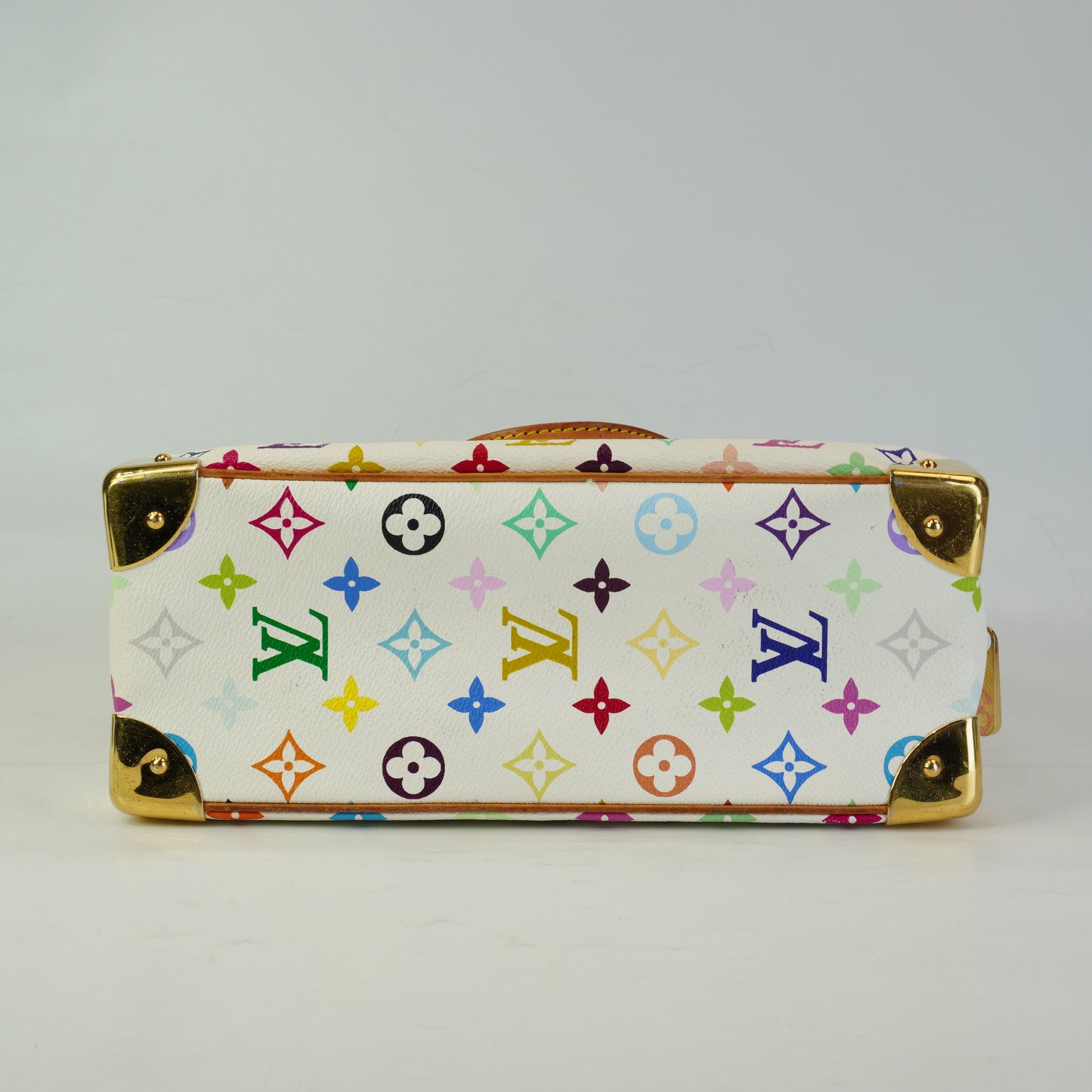 Louis Vuitton	Takashi Murakami Multicolor Trouvile Medium GHW