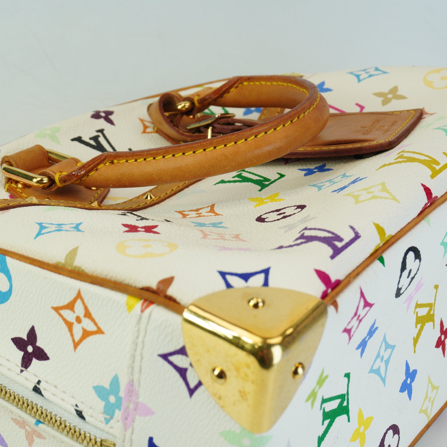 Louis Vuitton	Takashi Murakami Multicolor Trouvile Medium GHW