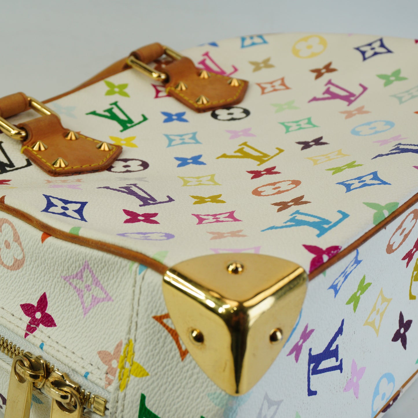 Louis Vuitton	Takashi Murakami Multicolor Trouvile Medium GHW