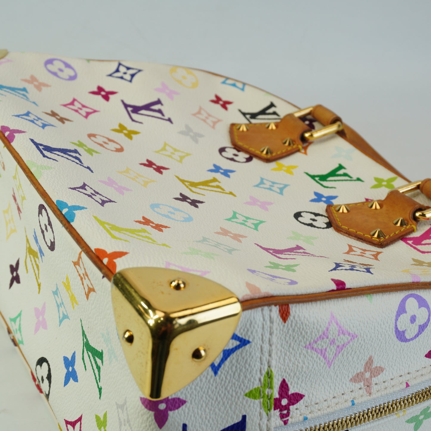 Louis Vuitton	Takashi Murakami Multicolor Trouvile Medium GHW