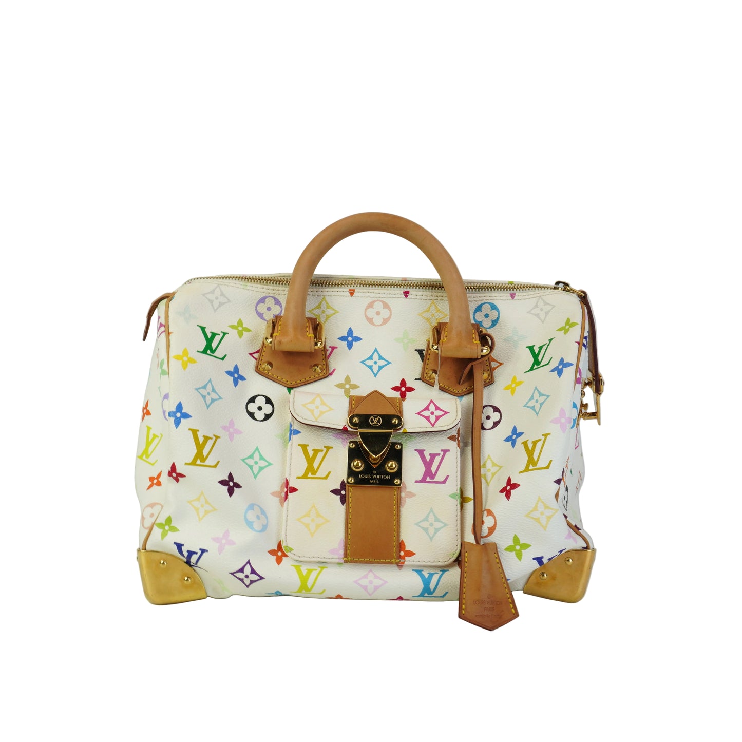 Louis Vuitton	Multicolor Speedy30 Bag GHW