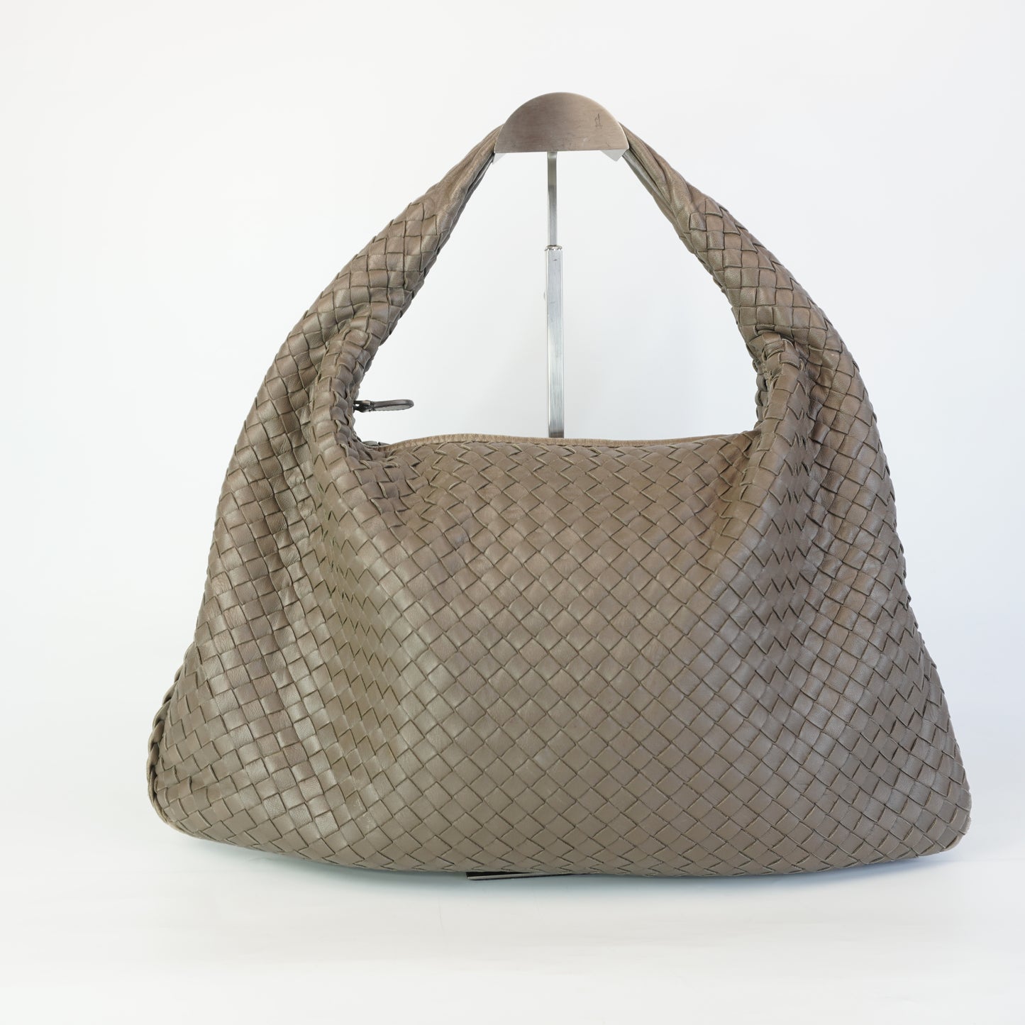Bottega Veneta Intrecciato Sloane Hobo Taupe