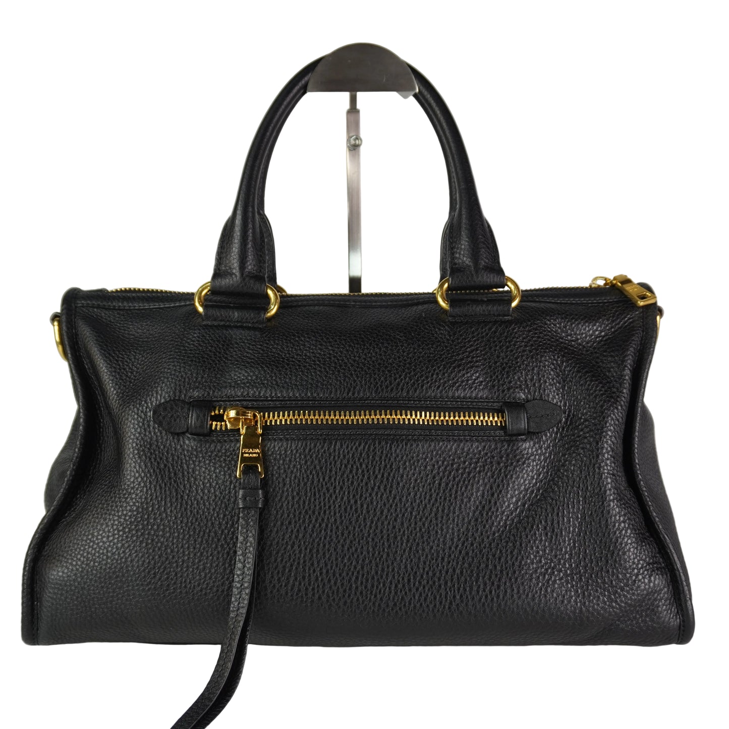 Prada Vitello Daino Black