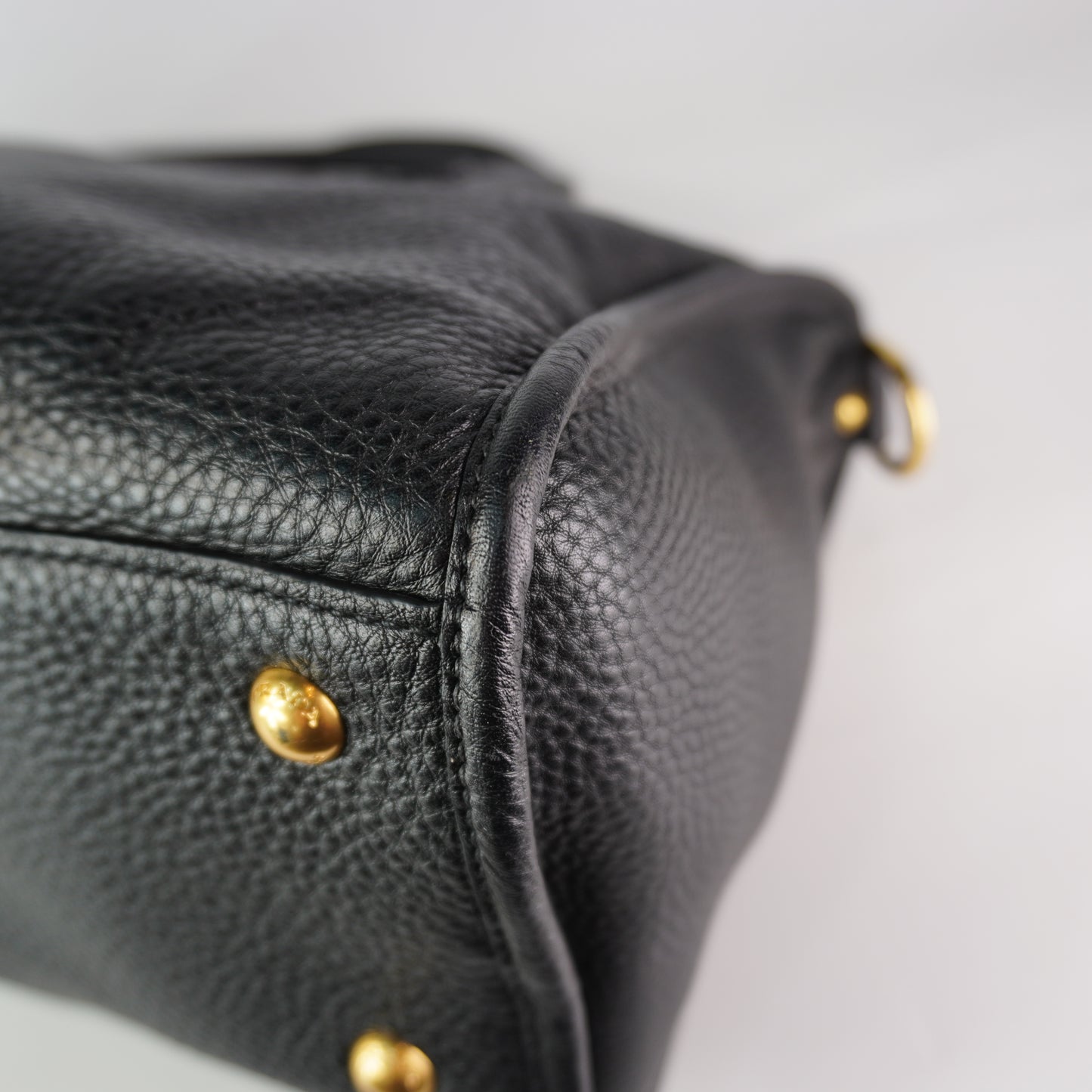 Prada Vitello Daino Black