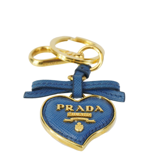 Prada  Saffiano Heart Charm