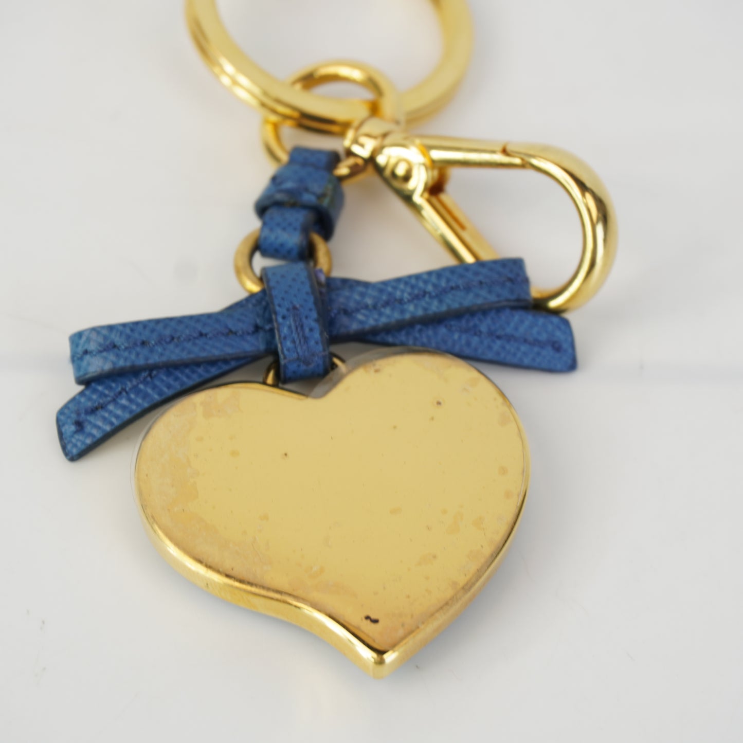 Prada  Saffiano Heart Charm