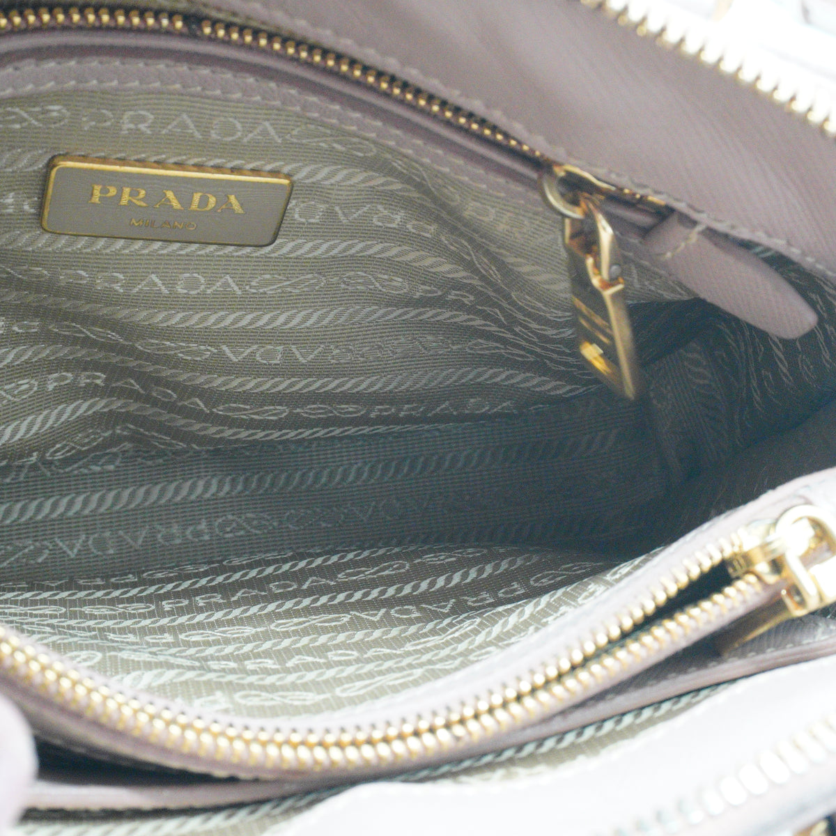 Prada Small Saffiano Nude Pink GHW