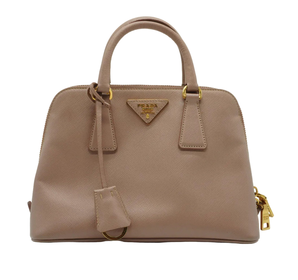 Prada Small Saffiano Nude Pink GHW