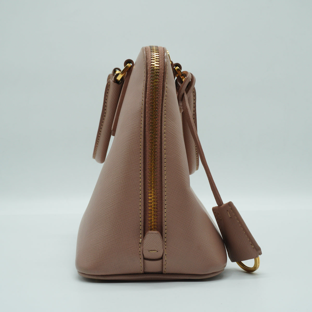Prada Small Saffiano Nude Pink GHW