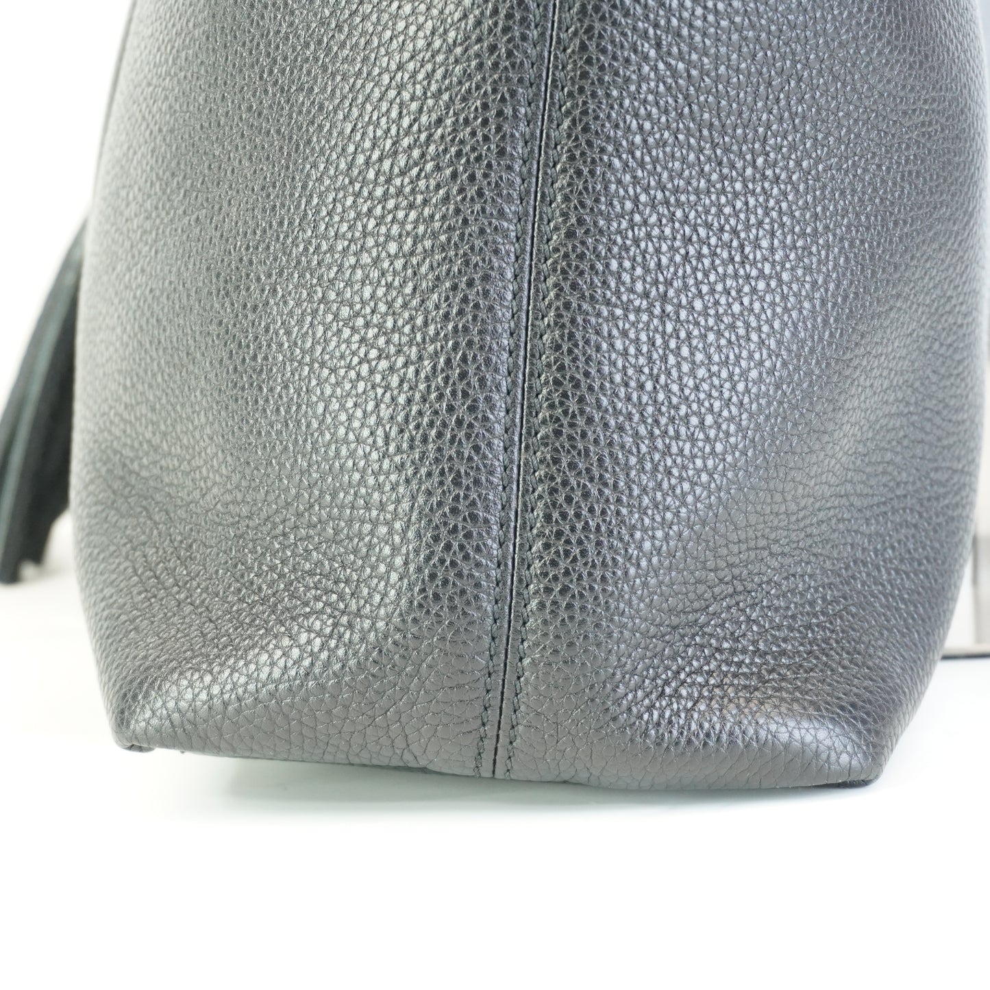 Gucci Soho Chain Tote Black Large GHW