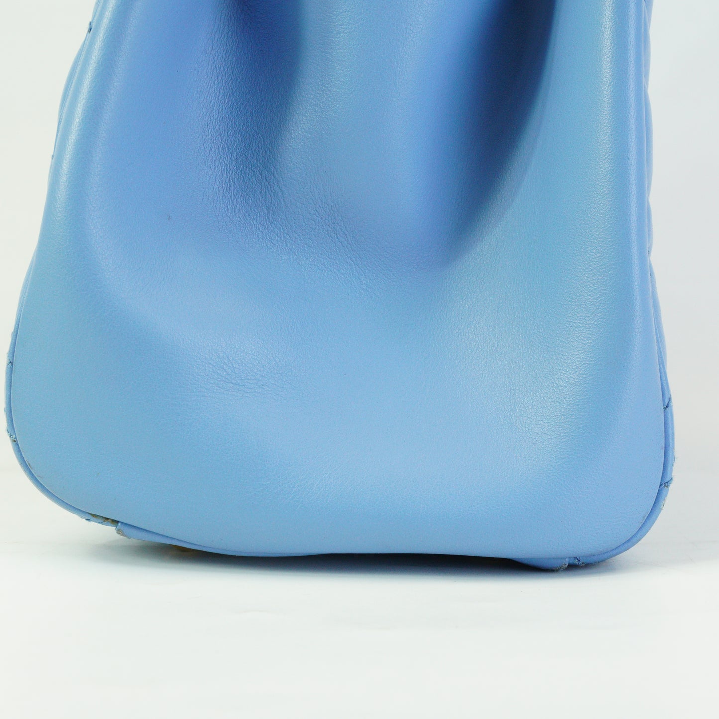 Gucci	GG Marmont Matelasse Top Handle  Blue Medium GHW