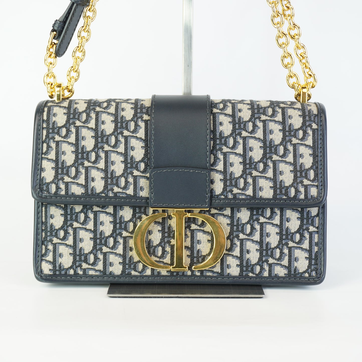Dior	30 Montaigne Chain Oblique Jacquard GHW