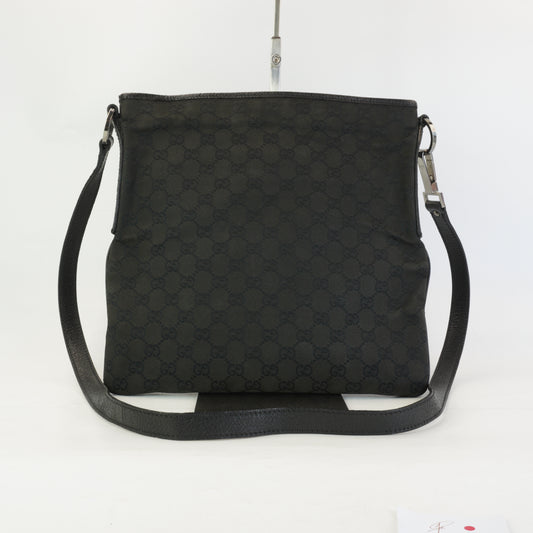 Gucci GG Canvas Shoulder Bag SHW Medium