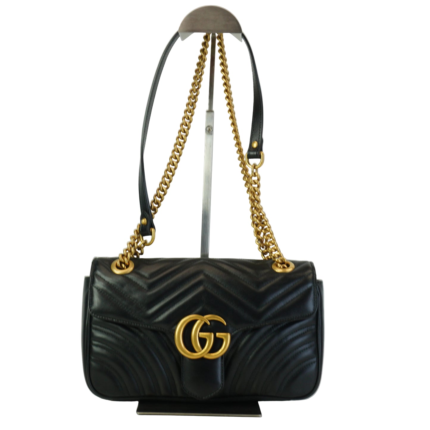 Gucci	GG Marmont Matelasse Small Black GHW