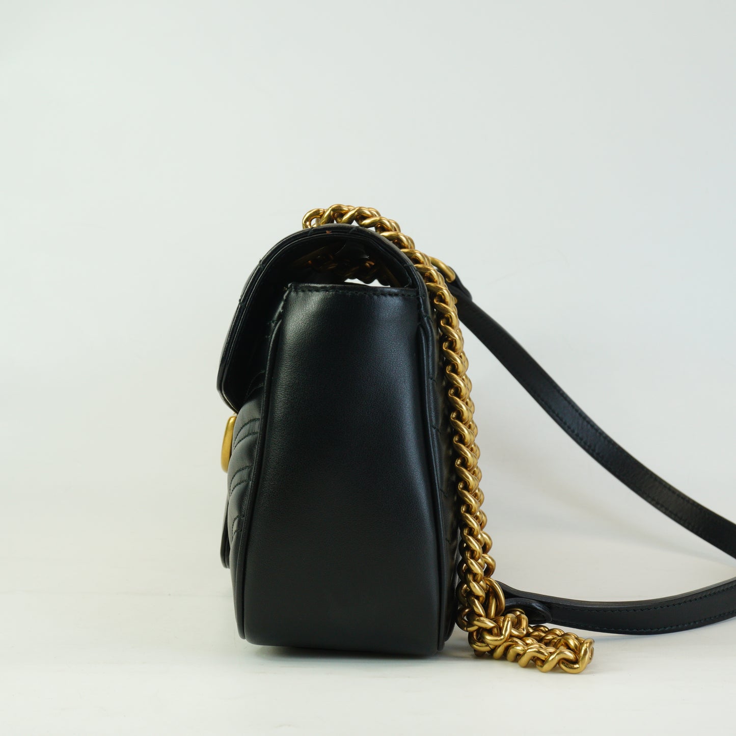 Gucci	GG Marmont Matelasse Small Black GHW