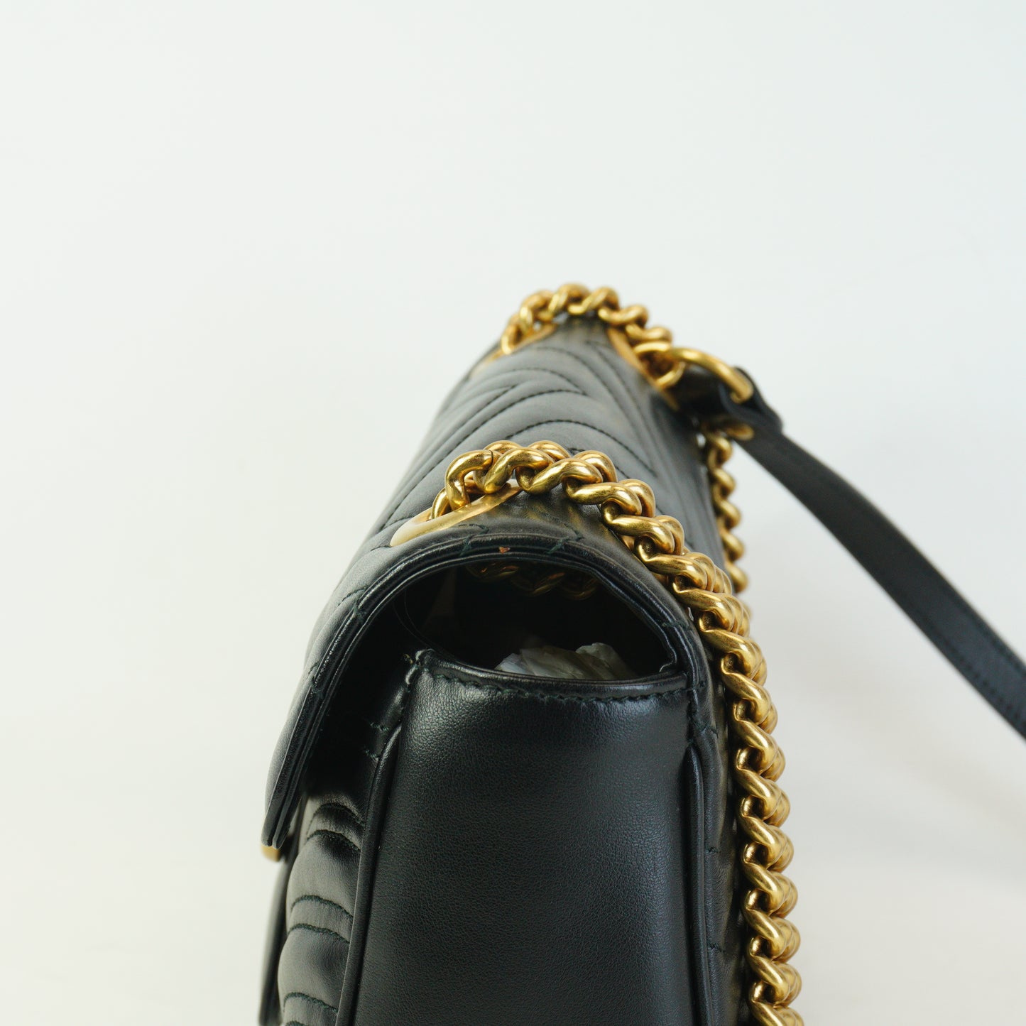 Gucci	GG Marmont Matelasse Small Black GHW