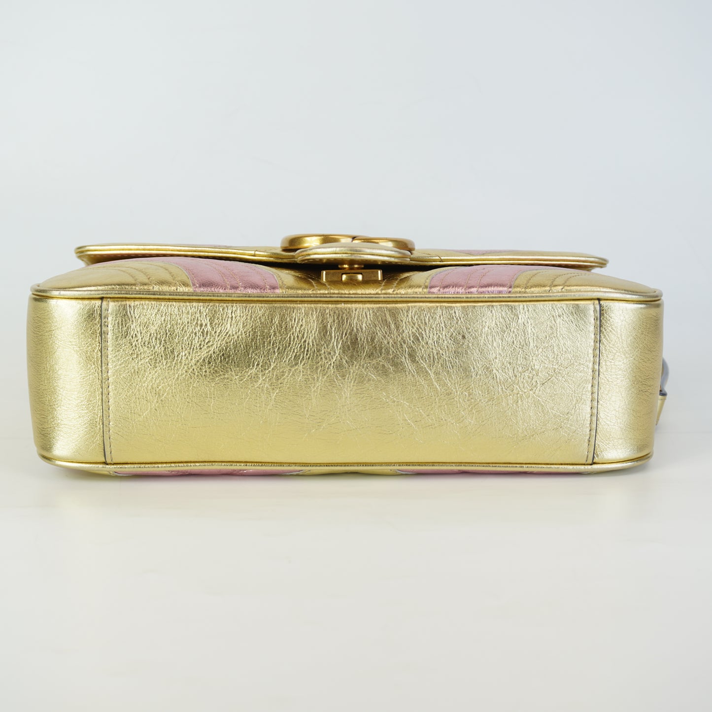 Gucci GG Marmont Matelasse Shoulder Bag GHW Medium