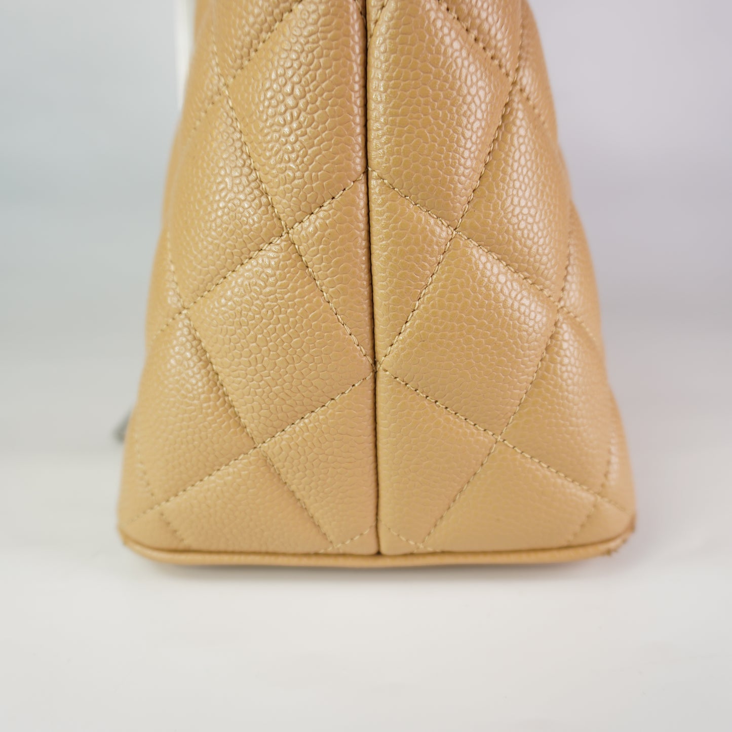 Chanel Medallion Beige Cavair