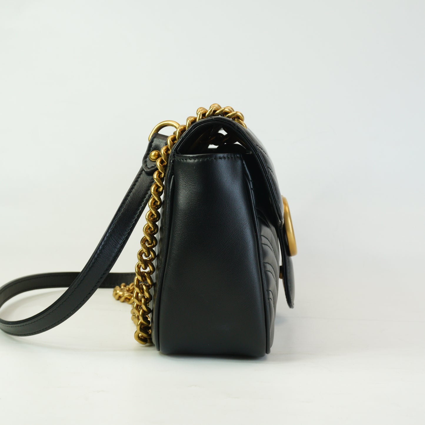 Gucci	GG Marmont Matelasse Small Black GHW