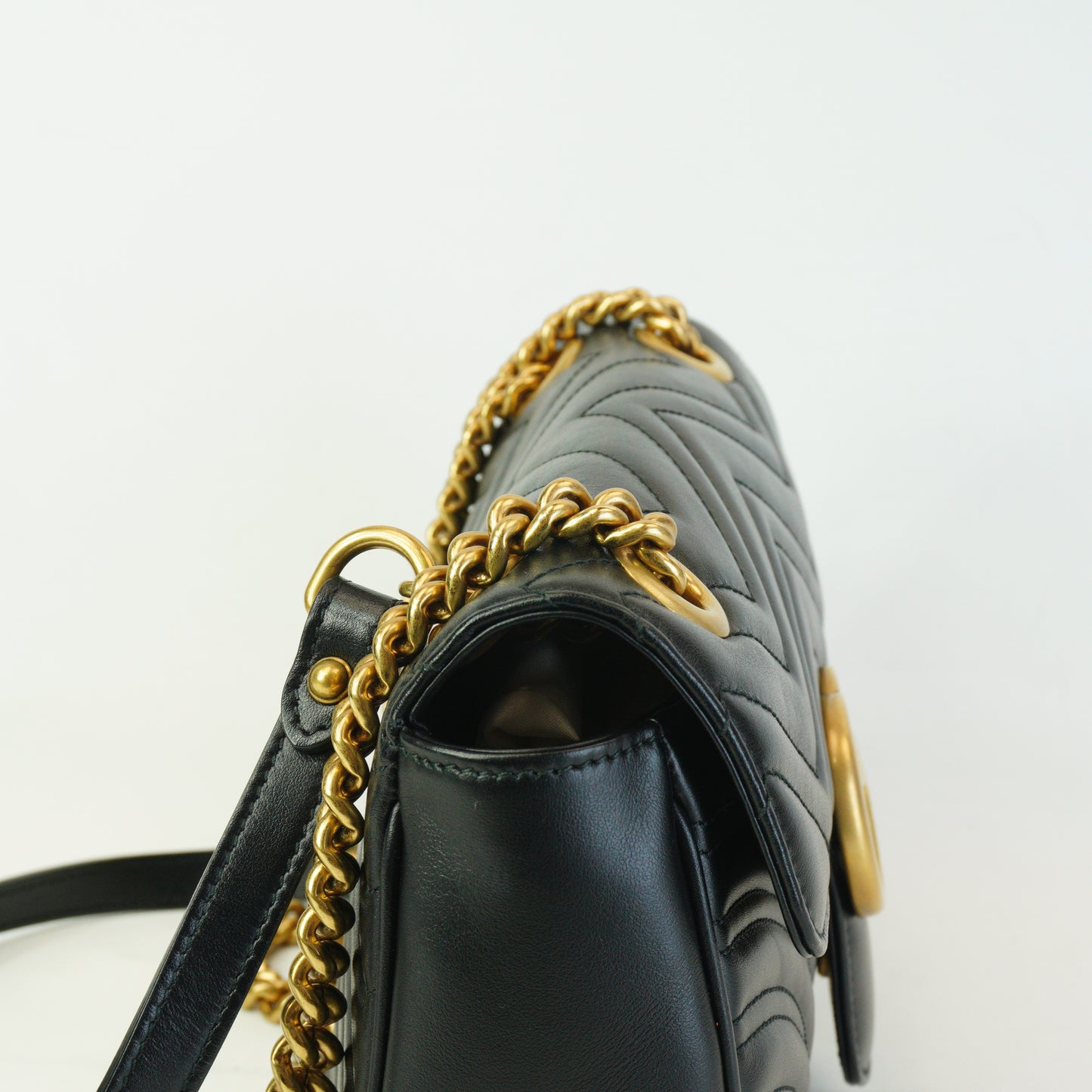 Gucci	GG Marmont Matelasse Small Black GHW