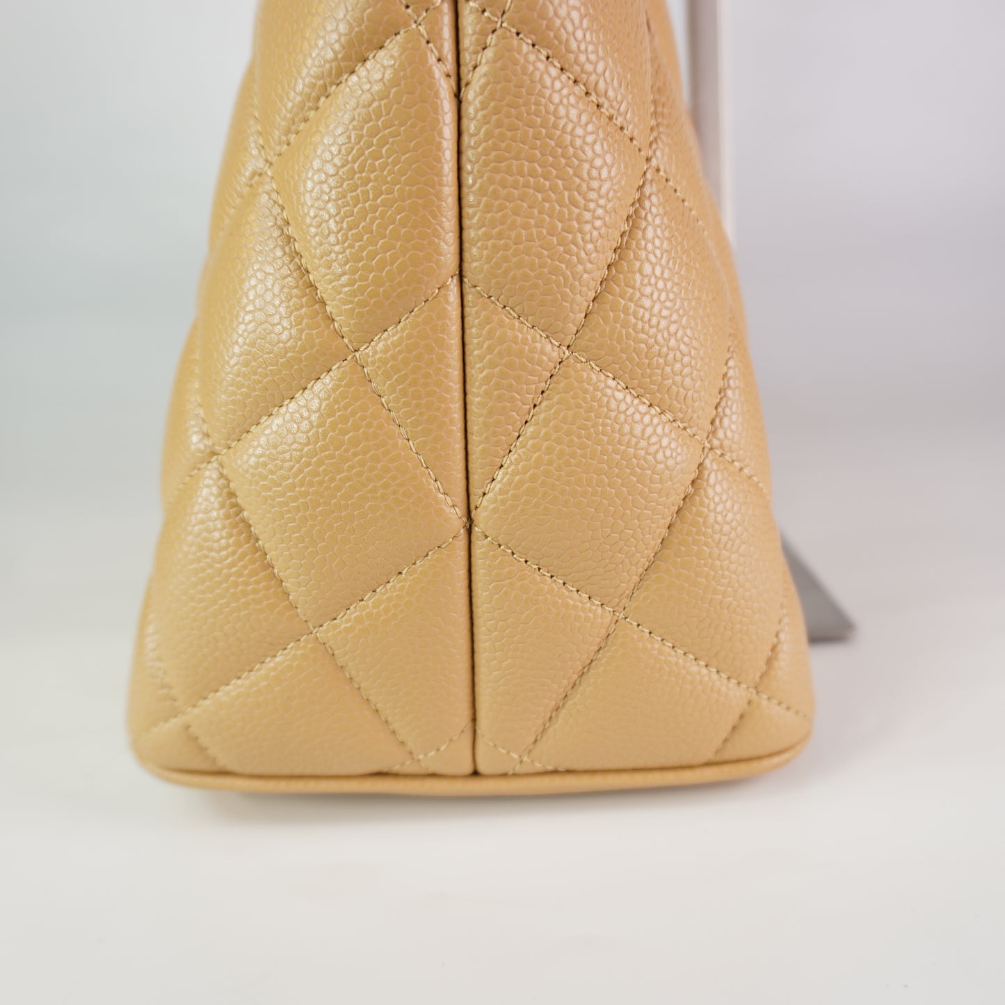 Chanel Medallion Beige Cavair