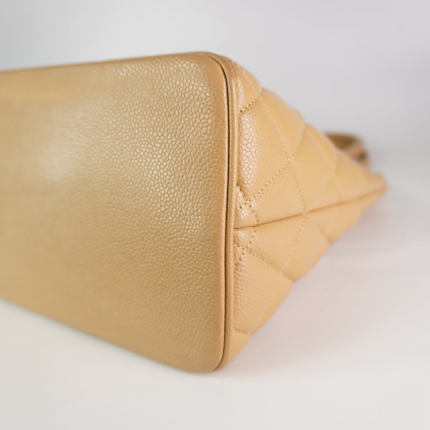 Chanel Medallion Beige Cavair