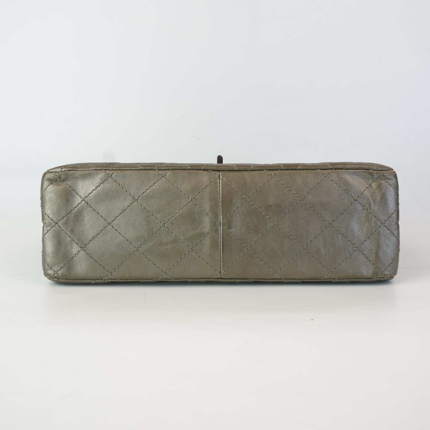 Chanel Double Flap Gray