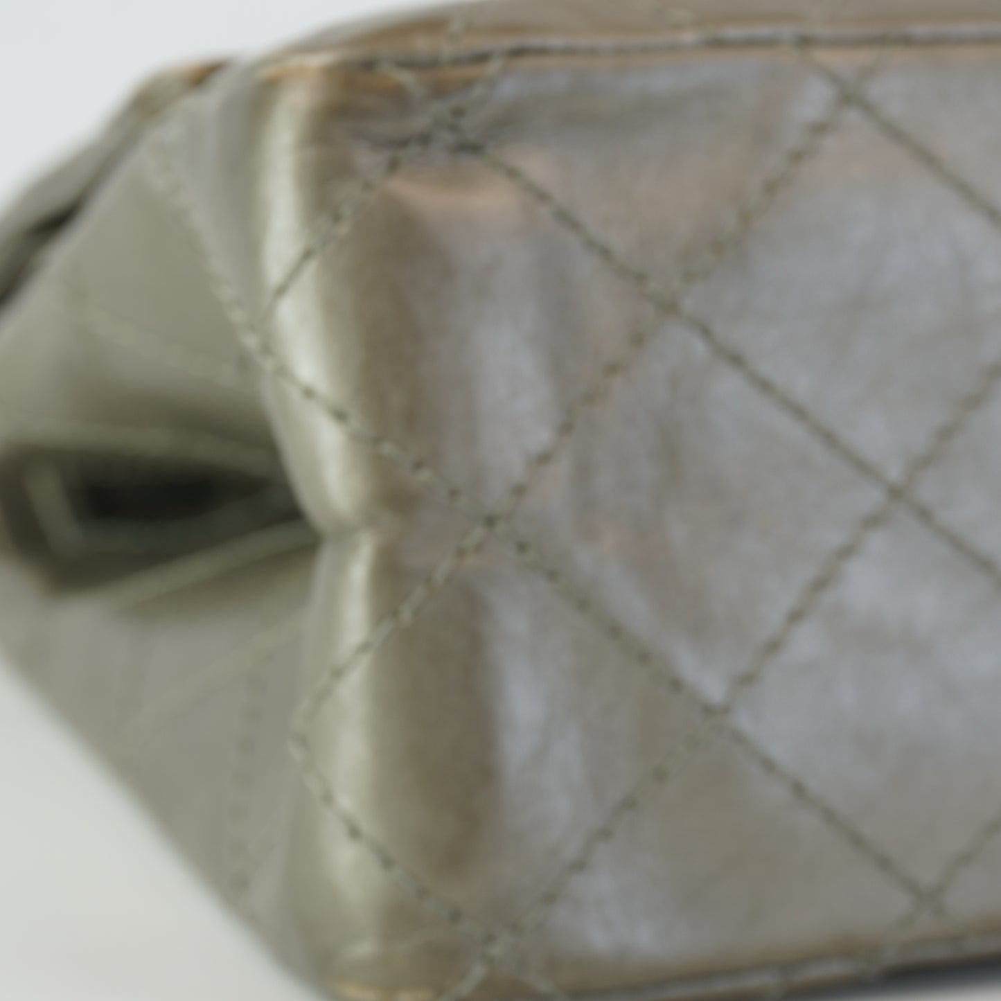 Chanel Double Flap Gray