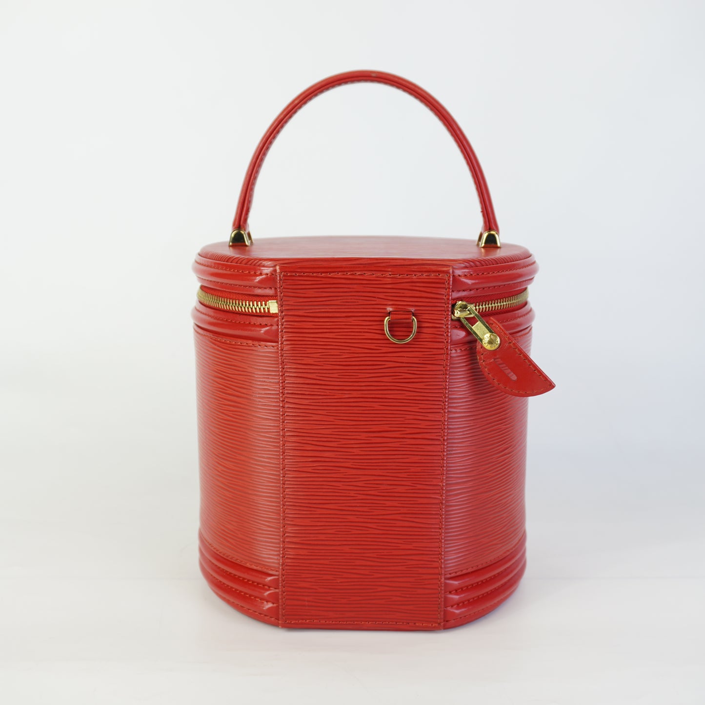 Louis Vuitton	Cannes Vanity Bag Red GHW
