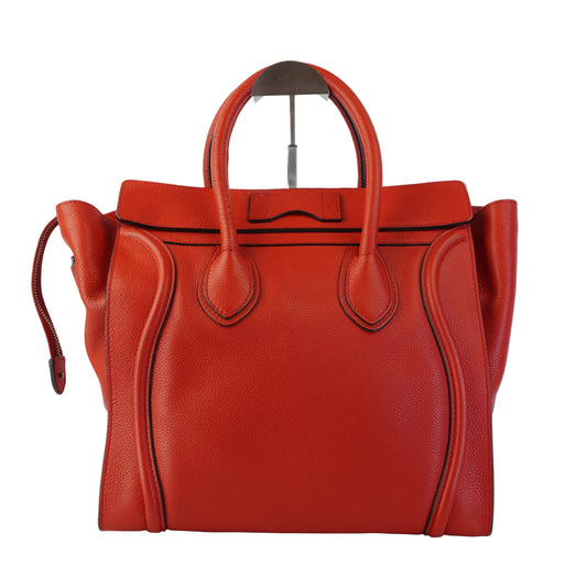 Celine Luggage Red Large