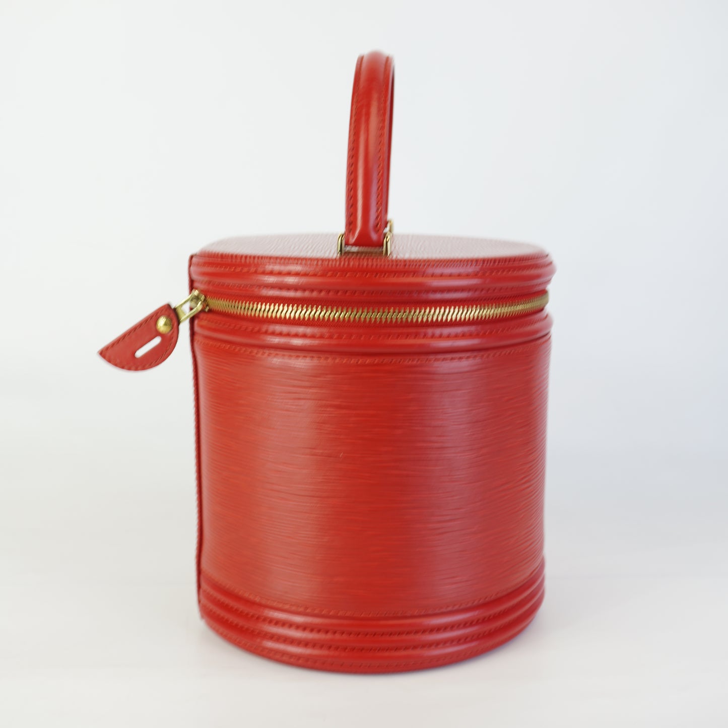 Louis Vuitton	Cannes Vanity Bag Red GHW